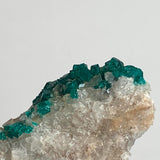 natural copper mineral dioptase crystal formation