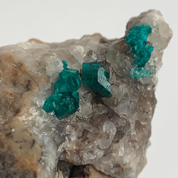 tsumeb mine dioptase cabinet mineral display