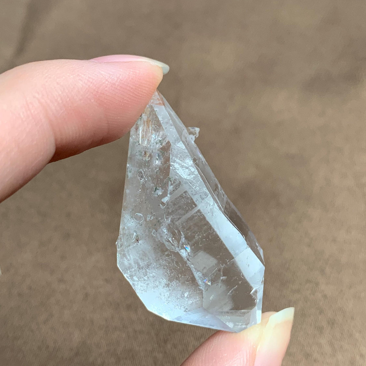 raw herkimer diamond long formation