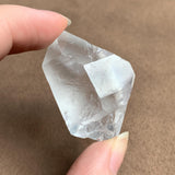 natural double terminated quartz thick piece