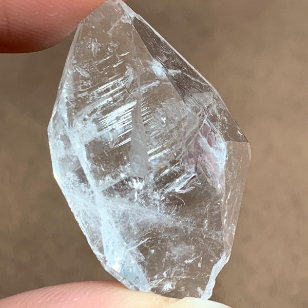 double terminated quartz thin specimen