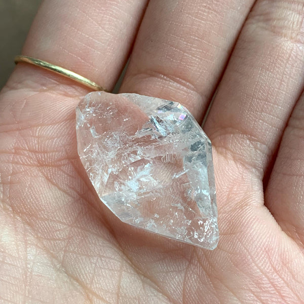 raw herkimer diamond slender formation