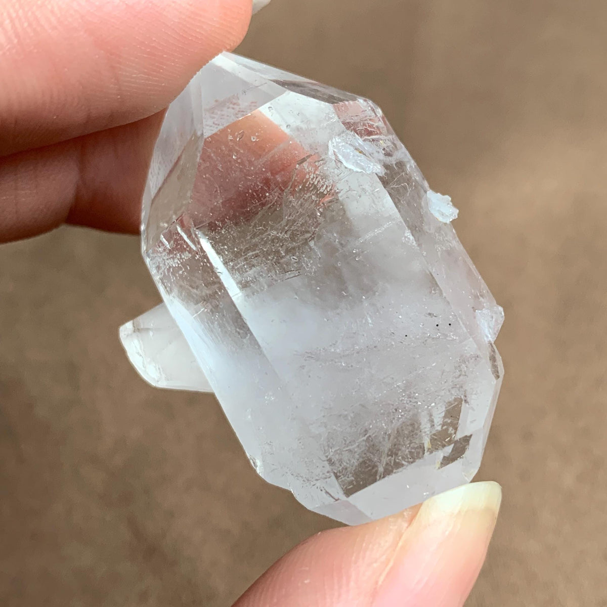 herkimer diamond rider crystal medium clarity