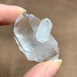 double terminated quartz with rider formation