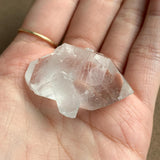 raw quartz healing crystal rider formation