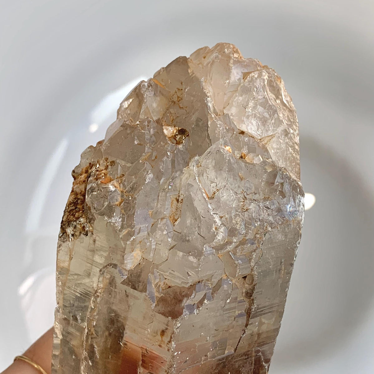 himalayan quartz with natural termination