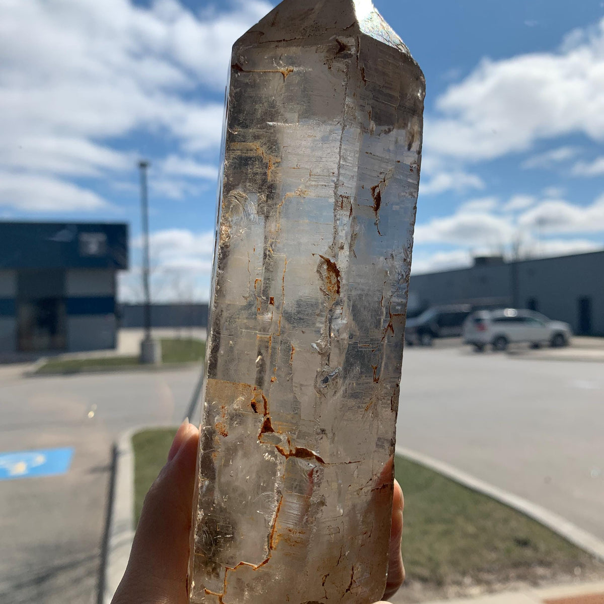 large collector quartz crystal specimen