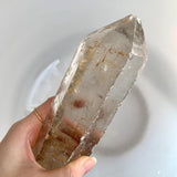 natural smoky quartz with pointed termination
