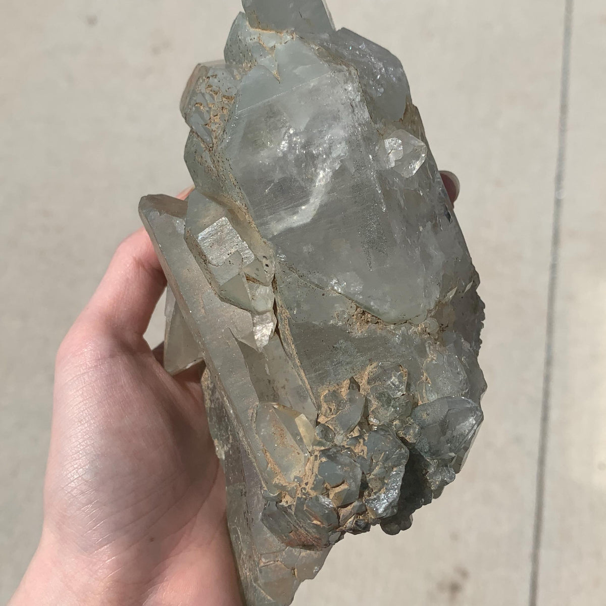 himalayan mineral chlorite quartz cluster