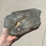 large himalayan green quartz specimen