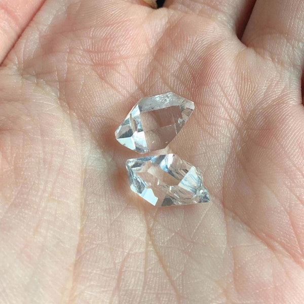 elongated herkimer quartz crystal