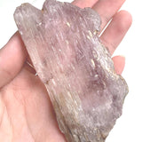 Faceting Grade Kunzite Etched Termination