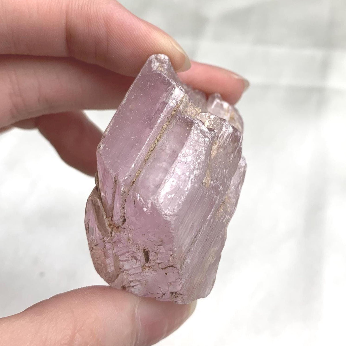 Transparent Kunzite Light Passing View