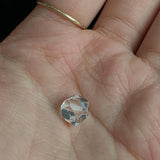 tiny clear quartz crystal sparkly