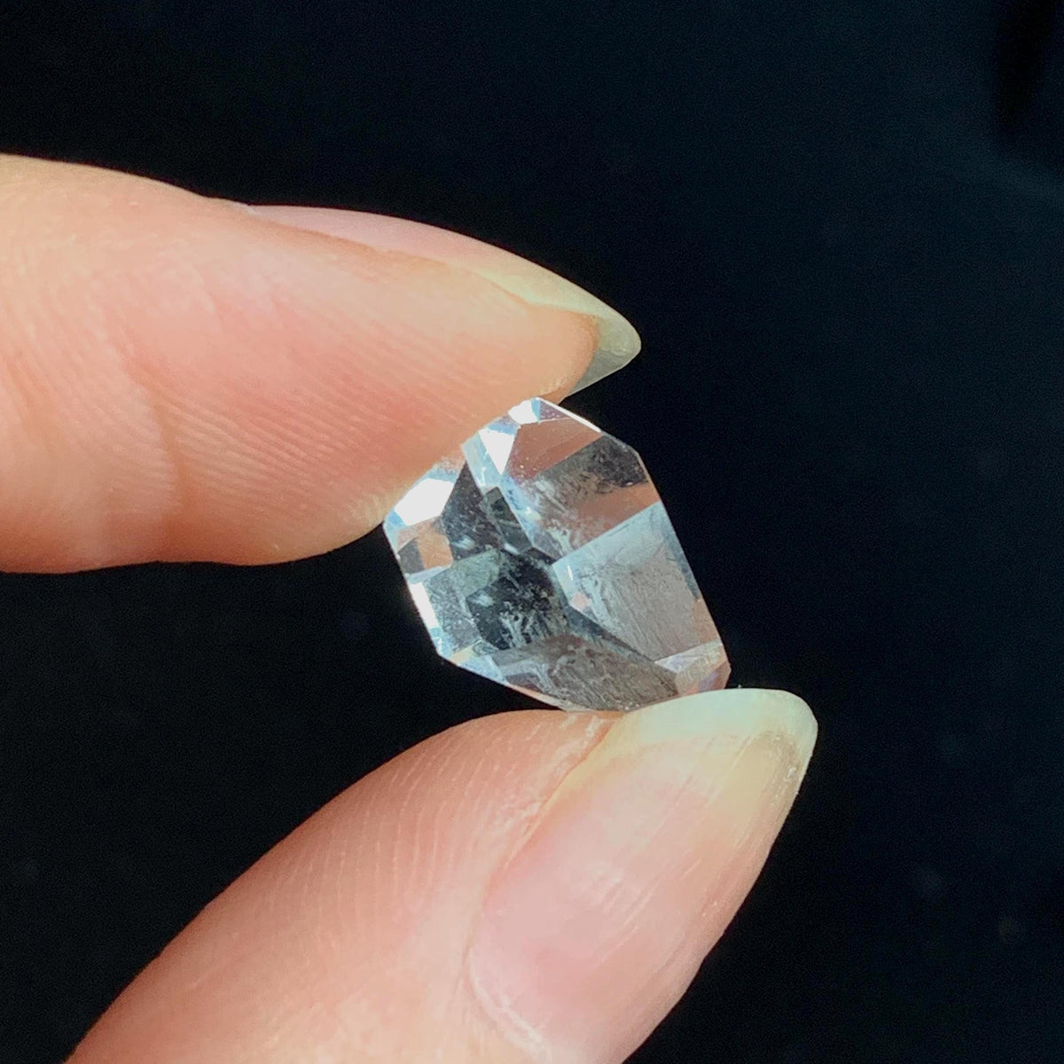 natural clear quartz bright sparkle