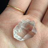 thick herkimer diamond quartz crystal