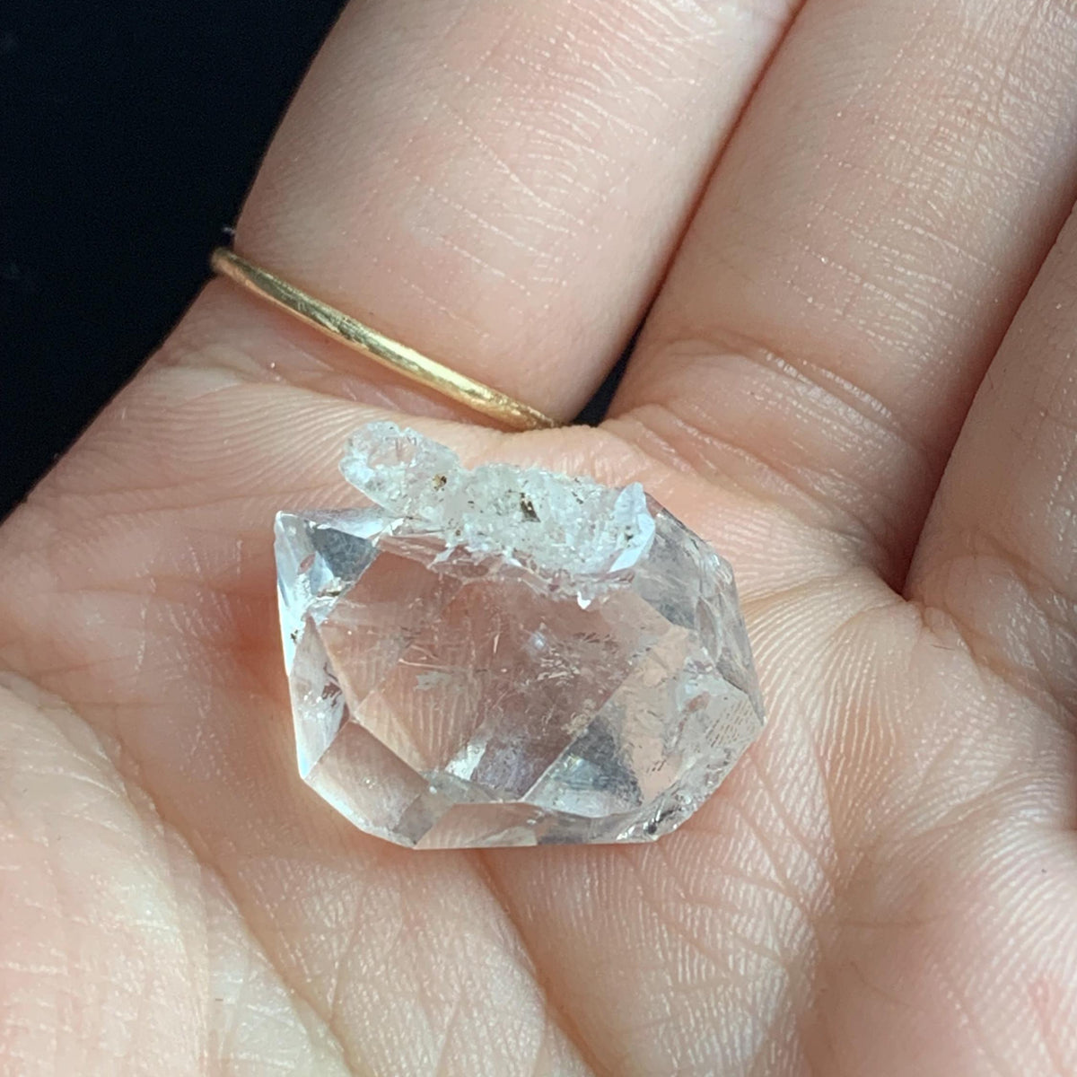 wide natural quartz crystal herkimer ny