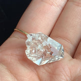 herkimer diamond etched termination crystal