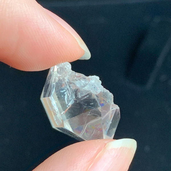clear quartz crystal natural texture