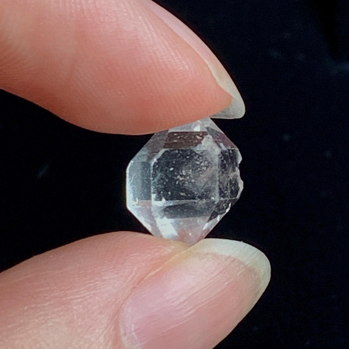 clear herkimer diamond raw quartz small