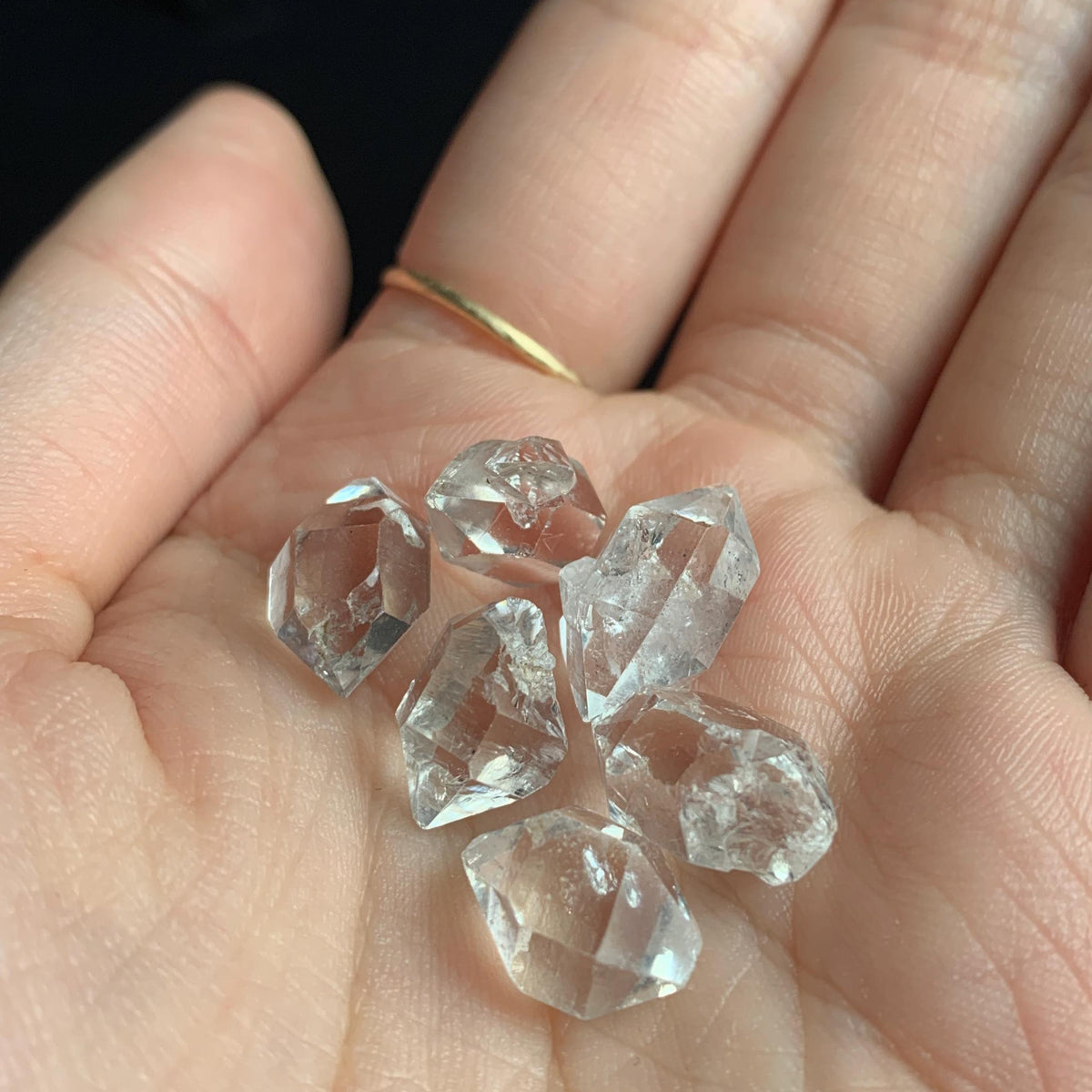 double terminated quartz crystal herkimer ny