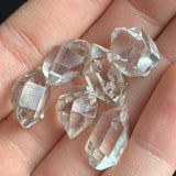 collector herkimer diamond crystal close up