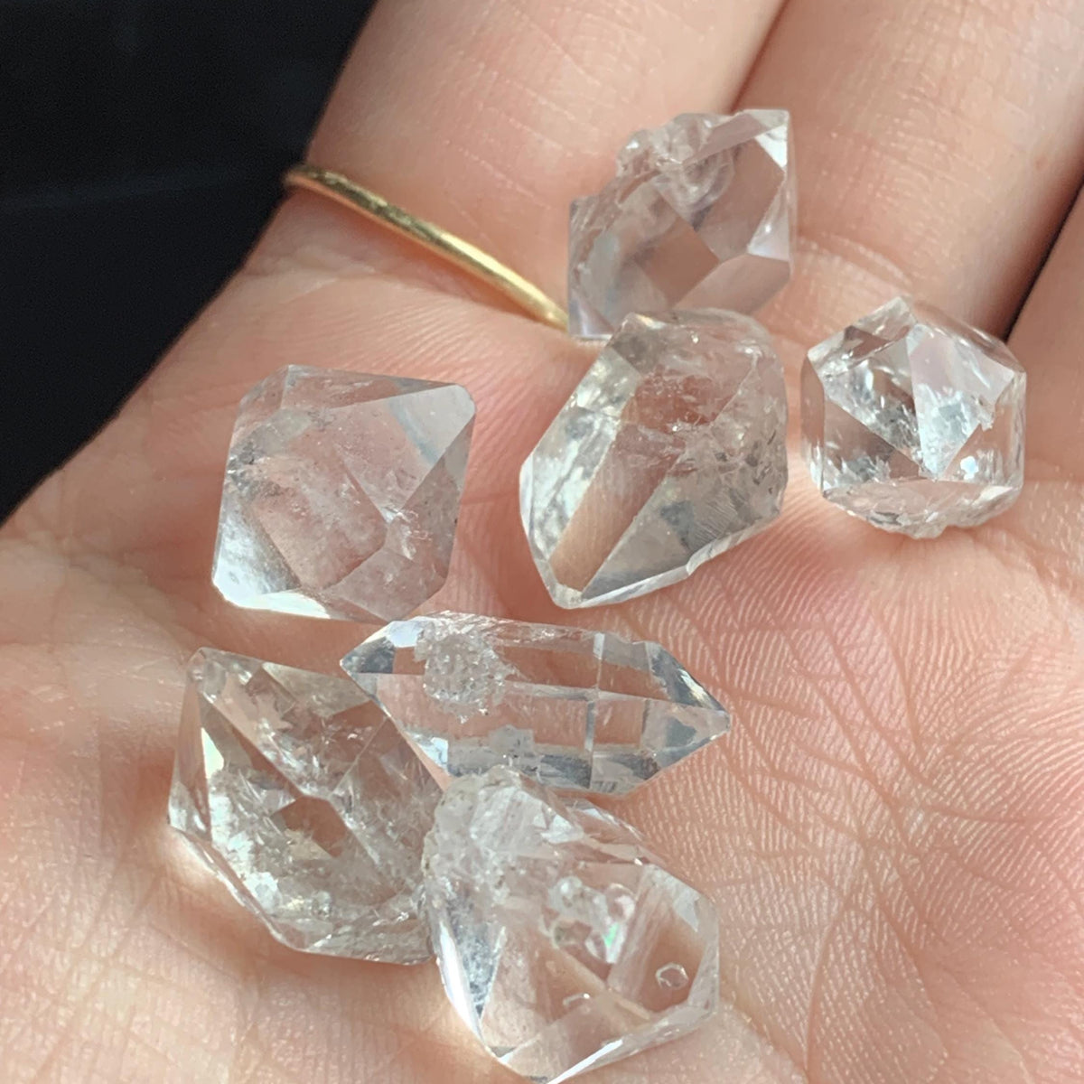 double terminated quartz crystal herkimer ny