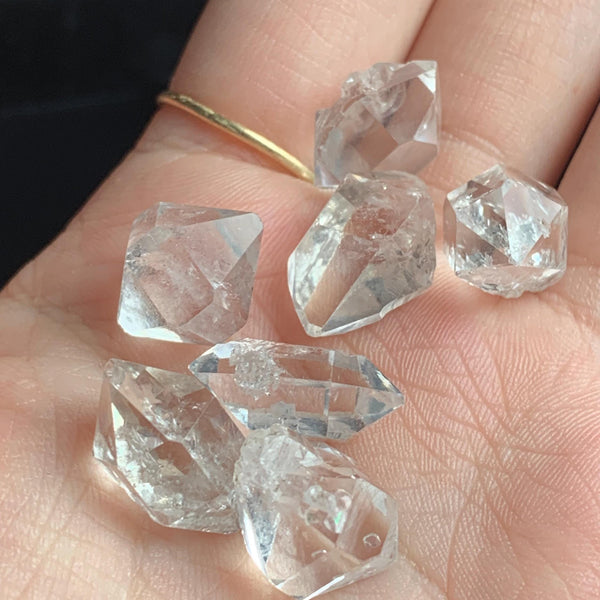 double terminated quartz crystal herkimer ny