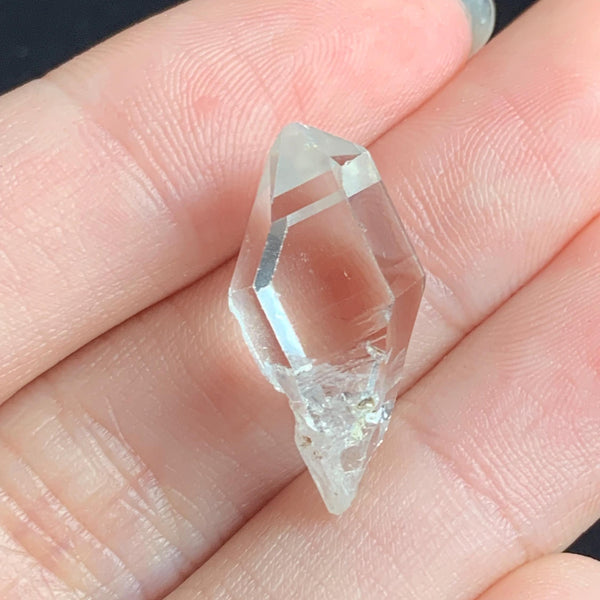 clear herkimer diamond raw quartz large size