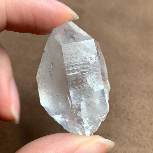 medium clarity quartz chunky crystal