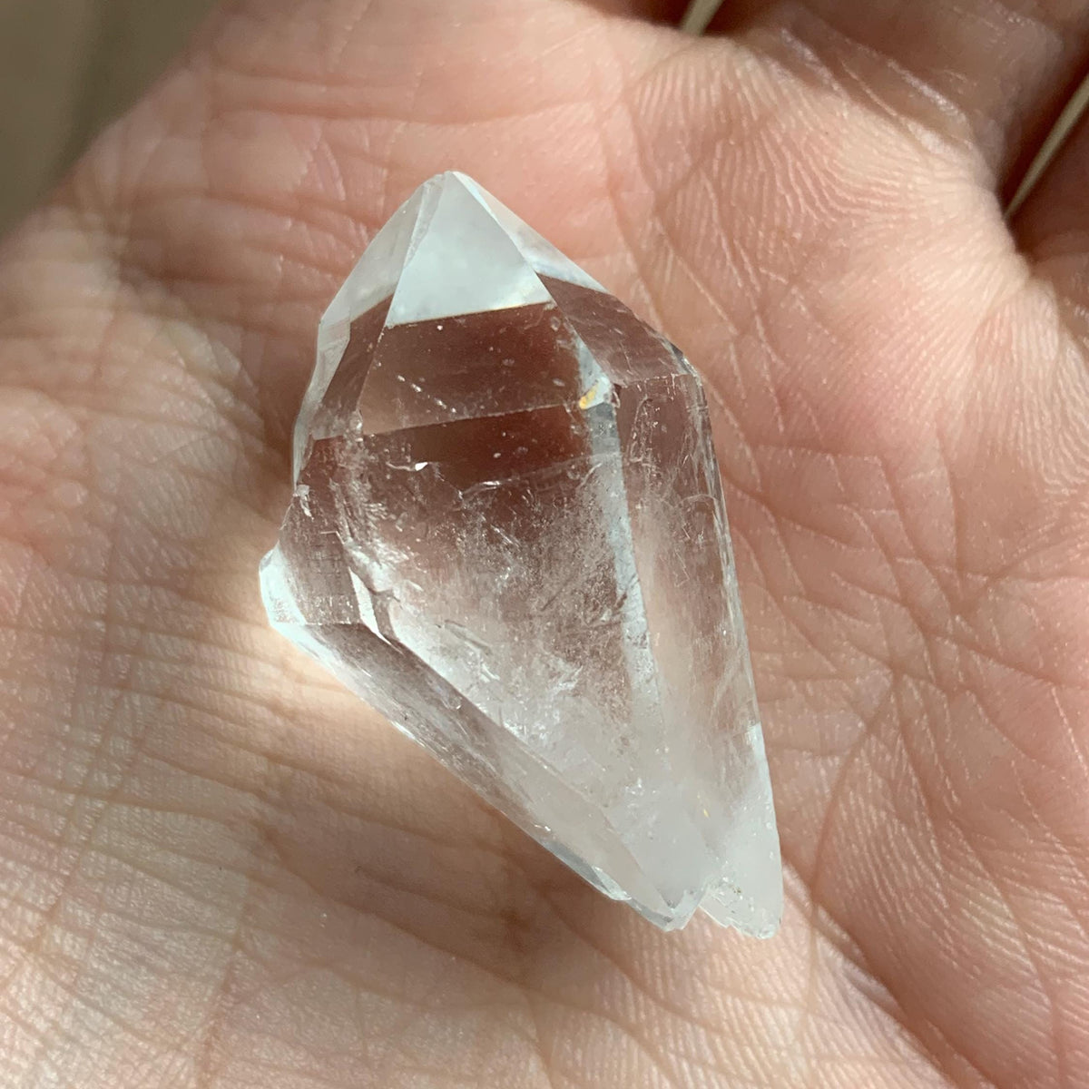 raw quartz healing crystal pocket size