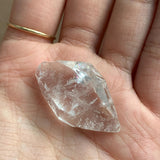 medium clarity quartz thin point crystal