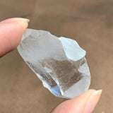 medium clarity quartz rider crystal point