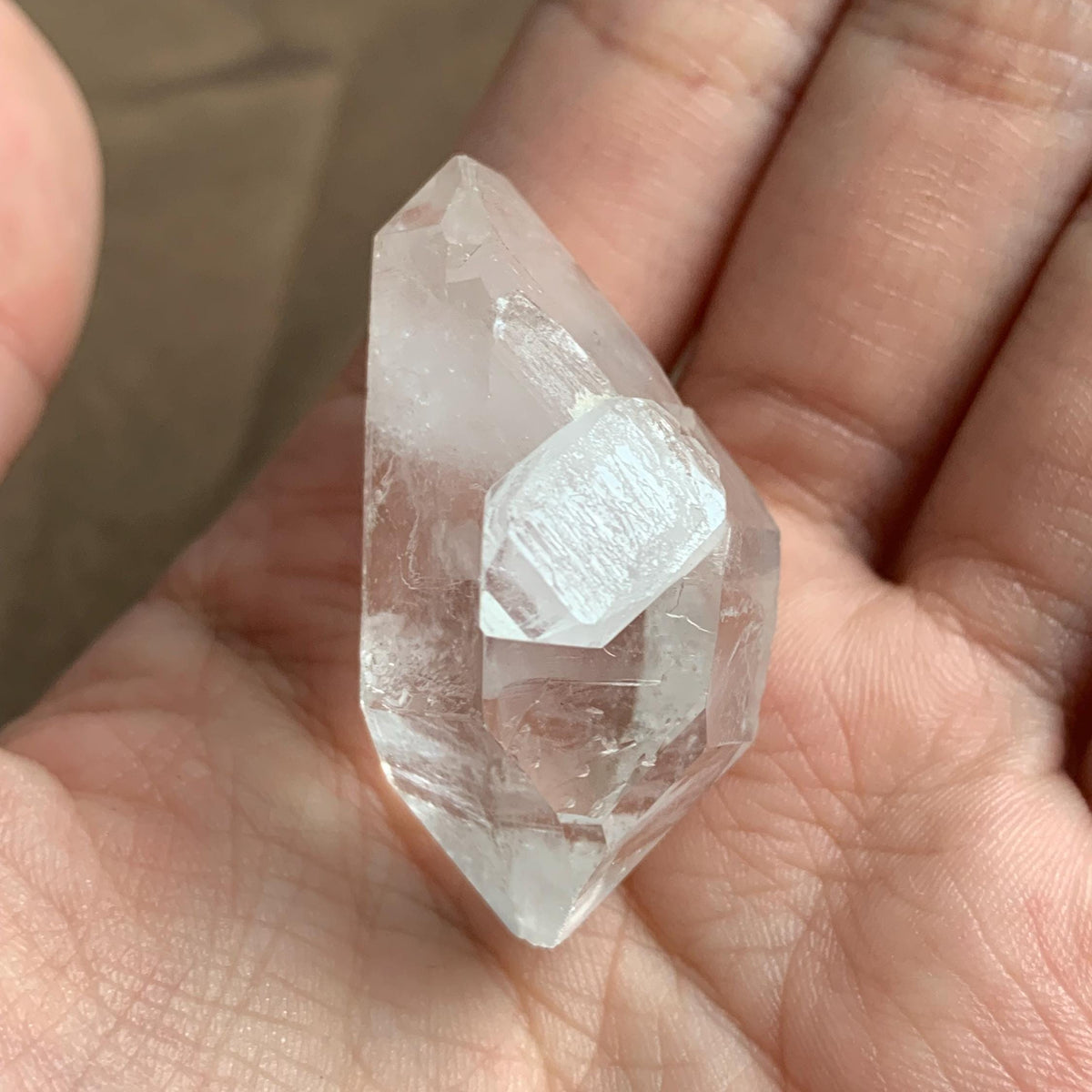 herkimer diamond unique rider crystal