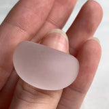 One of a kind matte crystal quartz ring for everyday wear