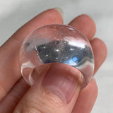 One of a kind clear quartz dome ring for everyday wear