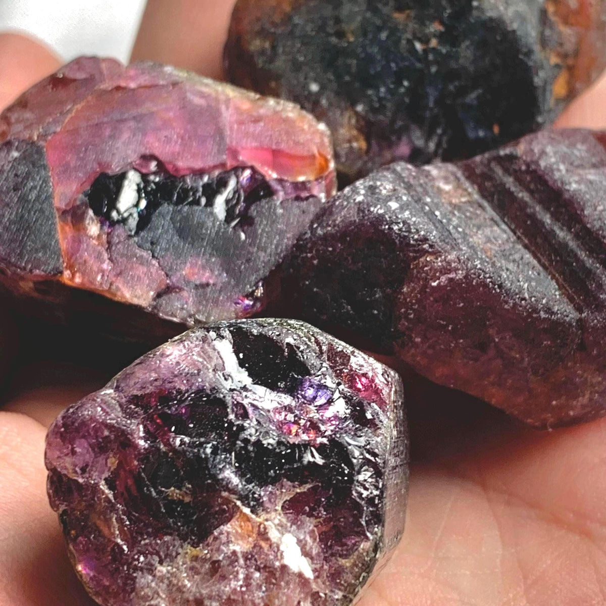 Natural pink tourmaline crystal display piece for collectors and crystal enthusiasts