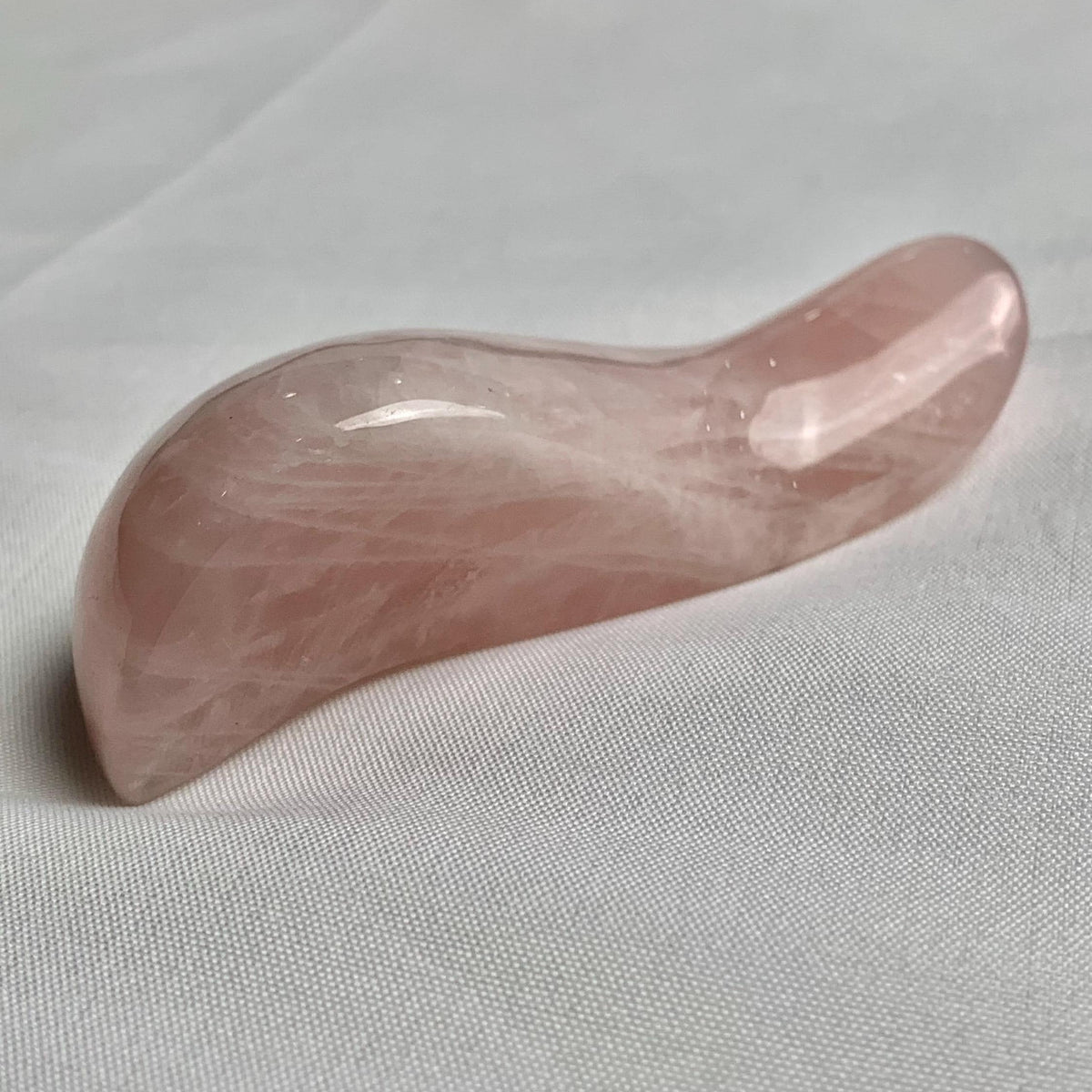 Pink crystal reflexology tool