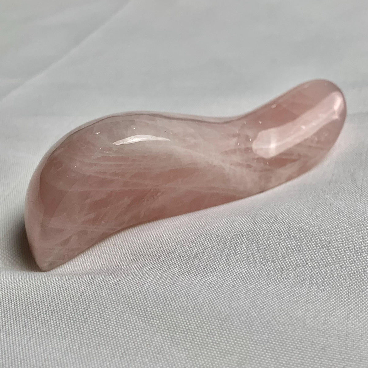 Pink crystal reflexology tool