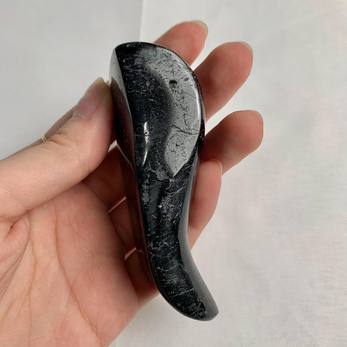 Healing black tourmaline massage tool