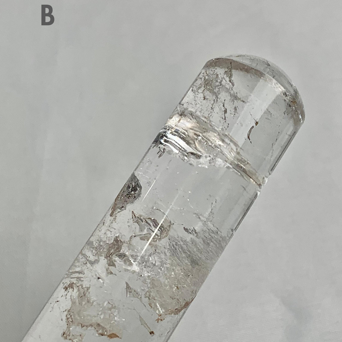 Natural quartz meditation tool