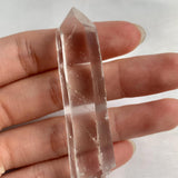 Small high clarity Lemurian Quartz crystal point