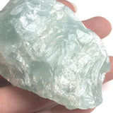 Natural blue aquamarine stone suitable for collectors and crystal displays