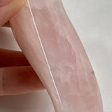 Rose quartz wellness massage tool