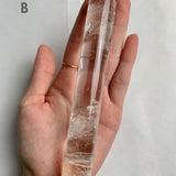 Clear quartz altar crystal