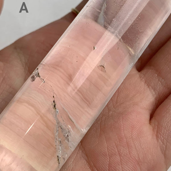 Meditation crystal wand