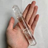 Clear quartz wand polished crystal