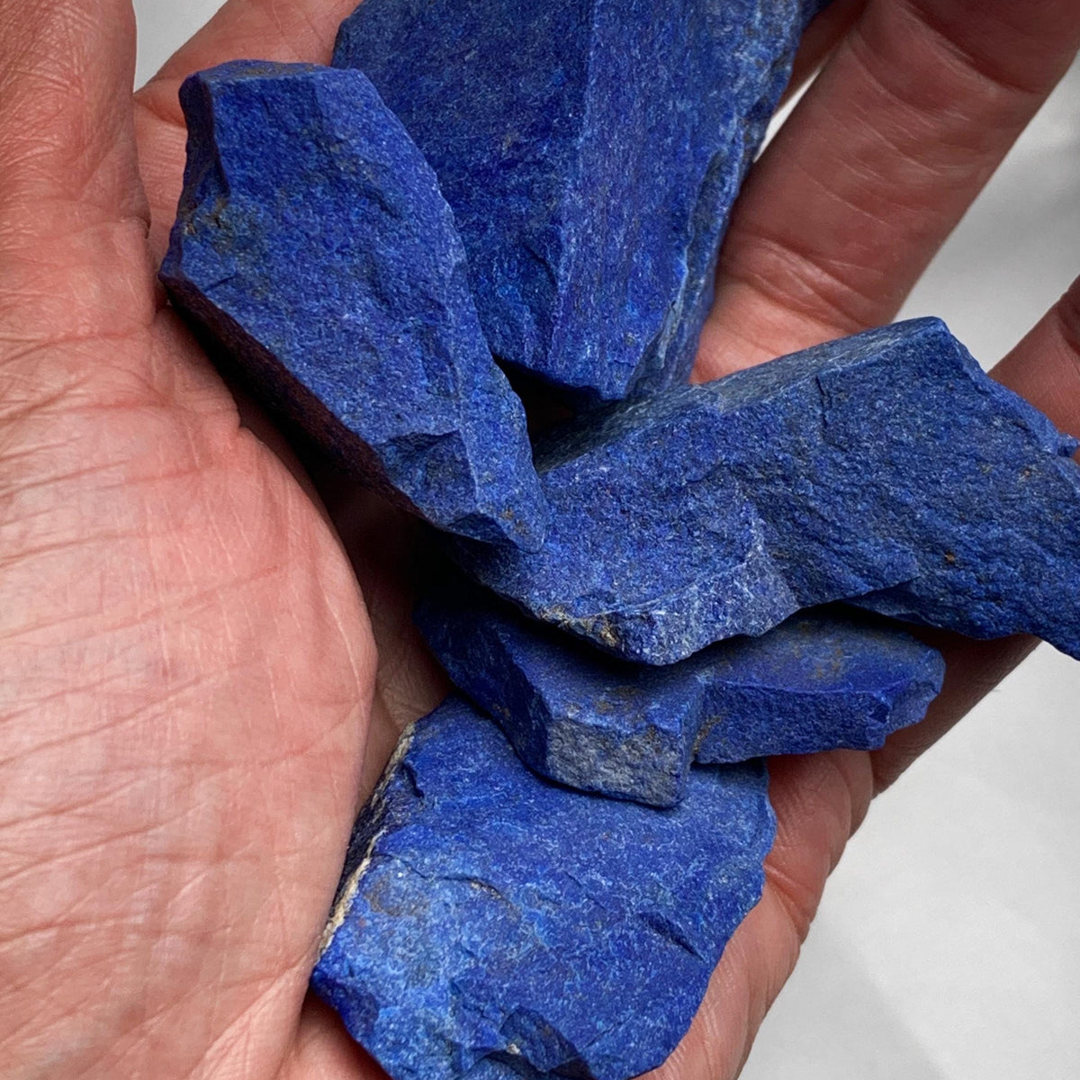 High grade natural Lapis Lazuli rough for lapidary artists and luxury jewelry designers