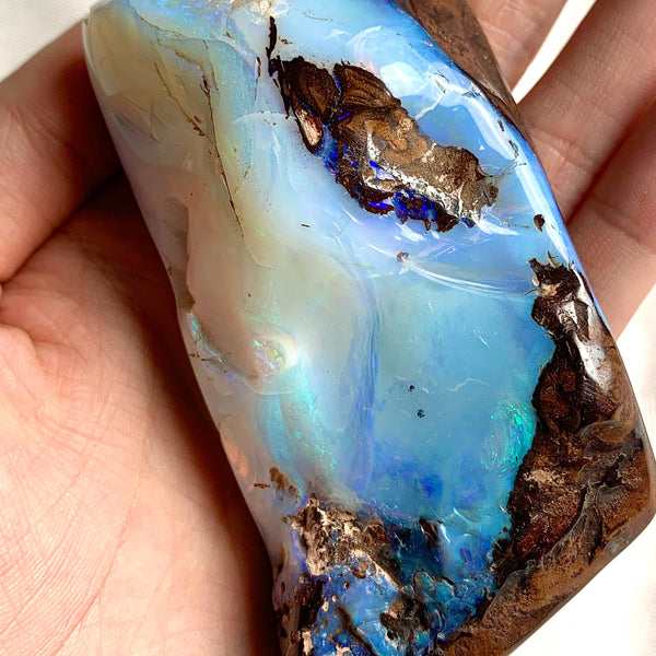 Large Australian opal display stone with color play