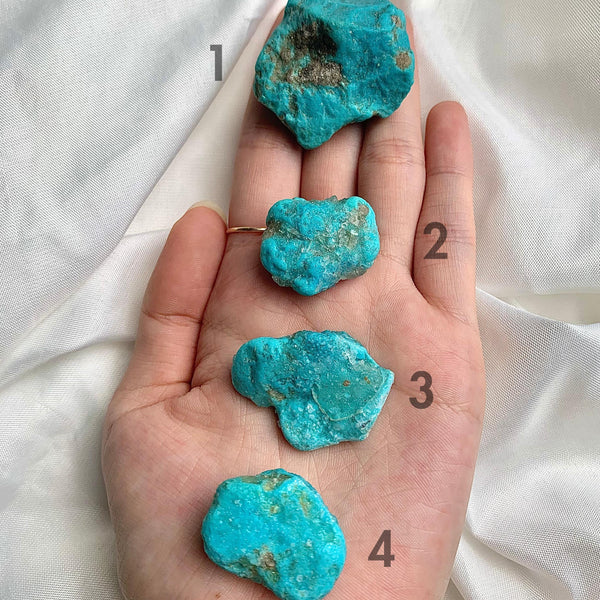 Rare blue turquoise from Globe Arizona old collection